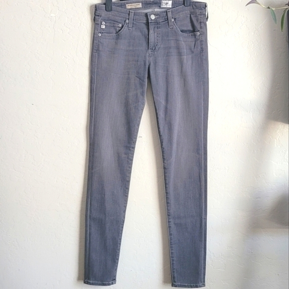 AG Jeans Absolute Legging Extreme Skinny Gray 26 - Picture 3 of 8